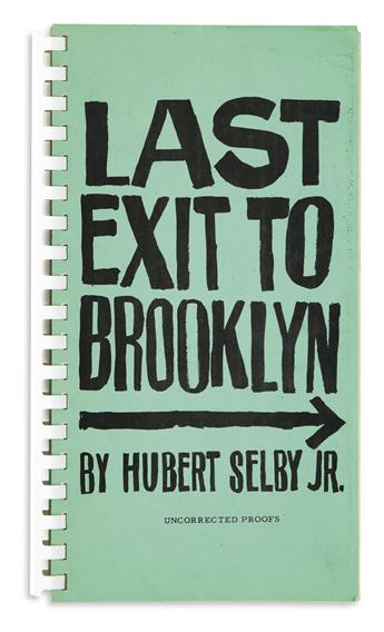 SELBY, HUBERT, JR. Last Exit to Brooklyn.